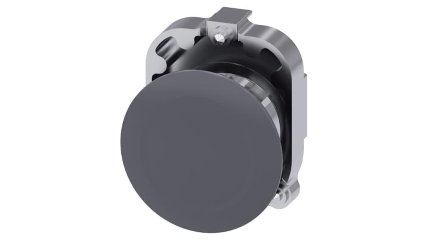 Tappo di tenuta Siemens 3SU1960-0FA80-0AA0, rotondo, grigio sabbia, diametro 29,5 mm, protezione IP66/IP67/IP69.