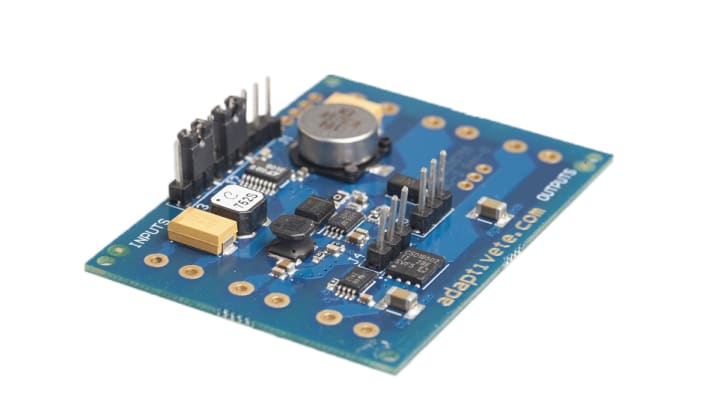 Modulo I/O Adaptive ADEH-K-A per automazione, kit di recupero energia per generatori e fonti fotovoltaiche.