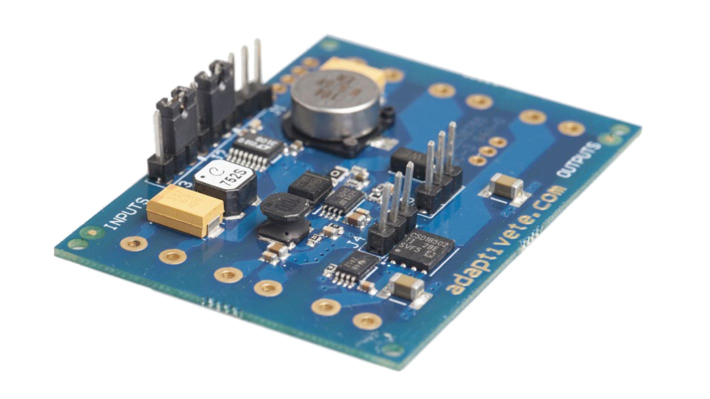 Modulo I/O Adaptive ADEH-P-B per recupero energia da fonti termiche e solari, con tecnologia di tracciamento e convertitore boost.