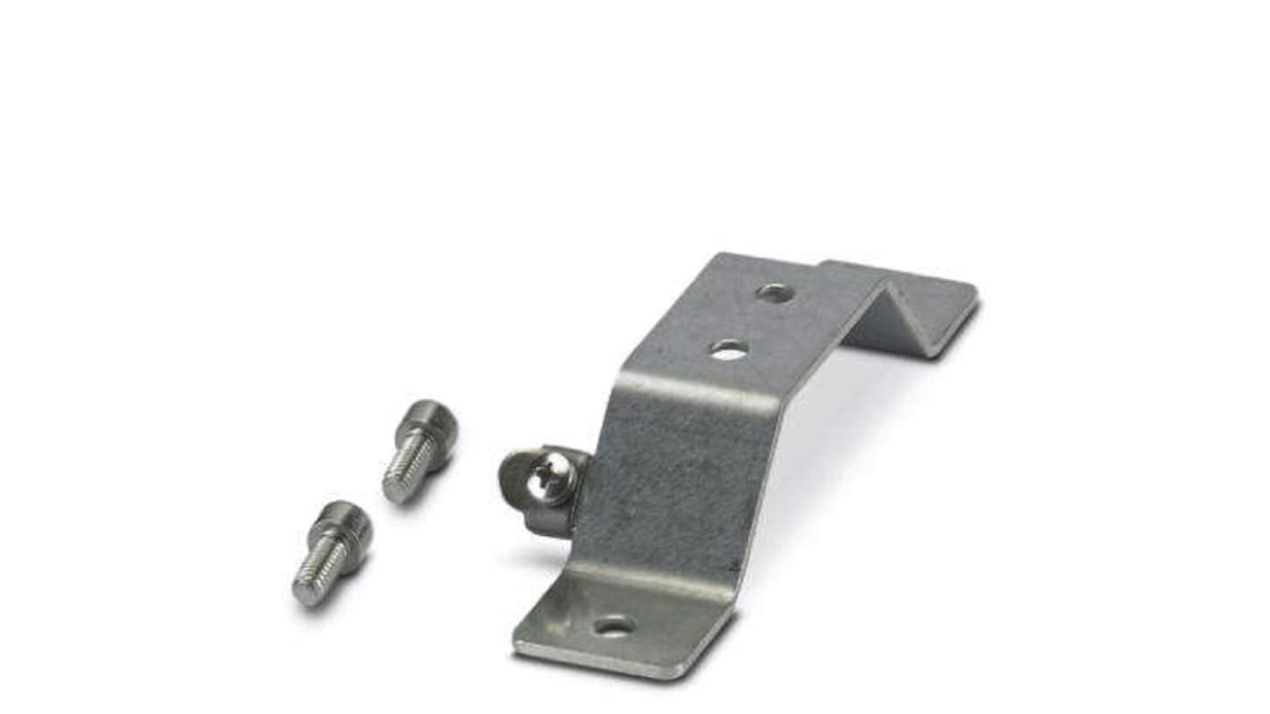 Phoenix Contact 2908737, kit di montaggio per fissaggio a parete del contenitore FA MCR-HT-FH, per installazione sicura in ambito industriale.