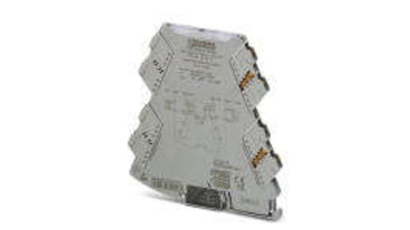 Phoenix Contact, condizionatore di segnale MINI MCR ATEX, 2 vie, alimentazione 9.6-30V cc, montaggio su guida DIN, -40 a +70 °C.