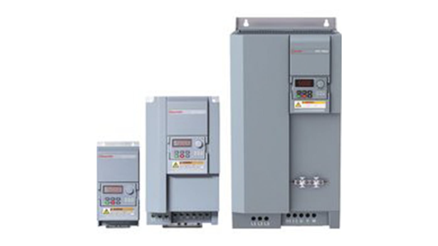 Bosch Rexroth EFC5610-0K40-1P2-MDA-7P-NNNNN-L1NN, inverter 0,4 kW, montaggio su guida DIN, dimensioni 167x95x166 mm.