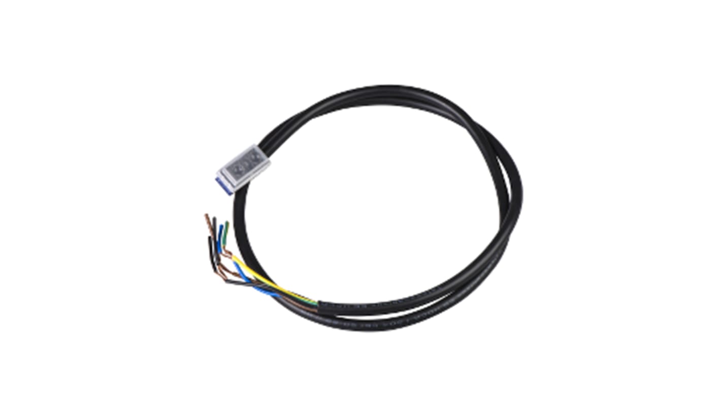 Telemecanique Sensors ZCMC29L3, finecorsa OsiSense con connessione precablata, 2 poli, lunghezza 3 m.