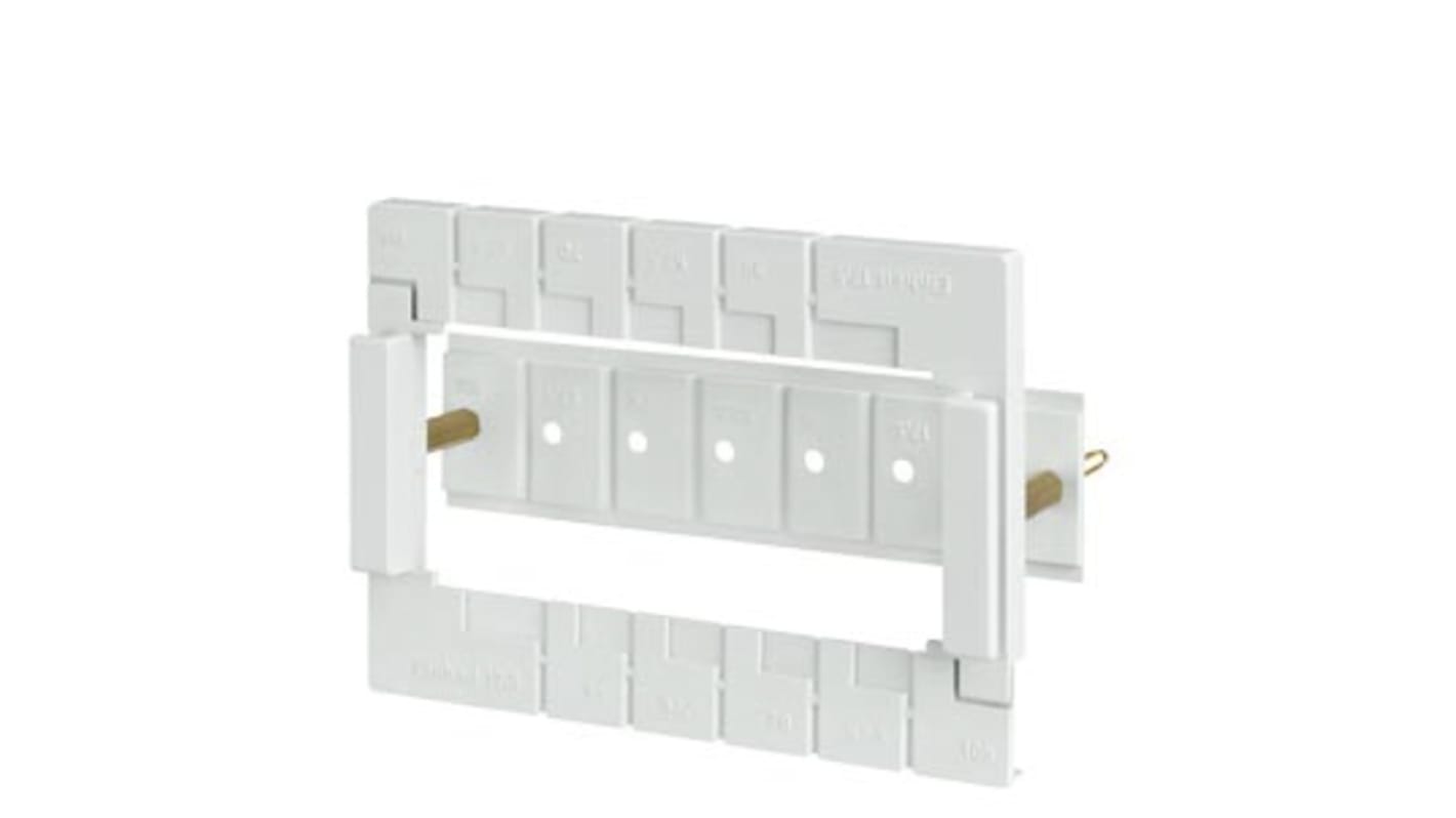 Supporto SENTRON Siemens 7LF9006 per montaggio su piastra frontale, progettato per installazioni industriali.