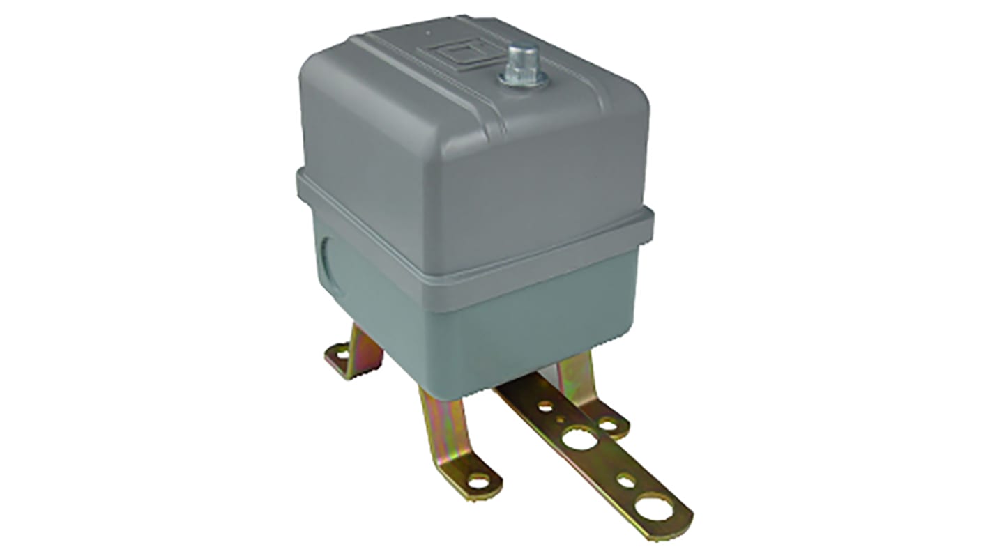 Interruttore a galleggiante Telemecanique Sensors 9036GG2, montaggio su supporto, 2 contatti NC, corpo in Noryl, temperatura -30/+105 °C.