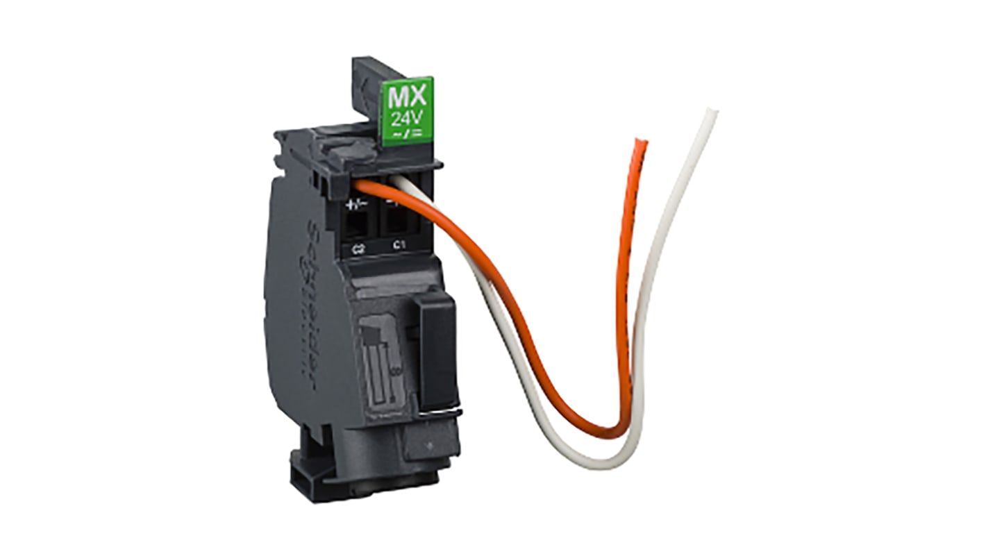 Interruttore magnetotermico scatolato Schneider Electric LV426866, montaggio a clip, tensione nominale 380-480 V.