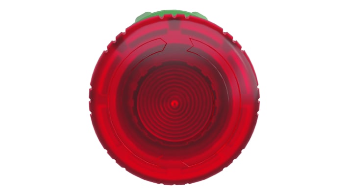 Pulsante di arresto di emergenza illuminato Schneider Electric ZB5AW743, montaggio a pannello, diametro 40mm, protezione IP66/IP69.