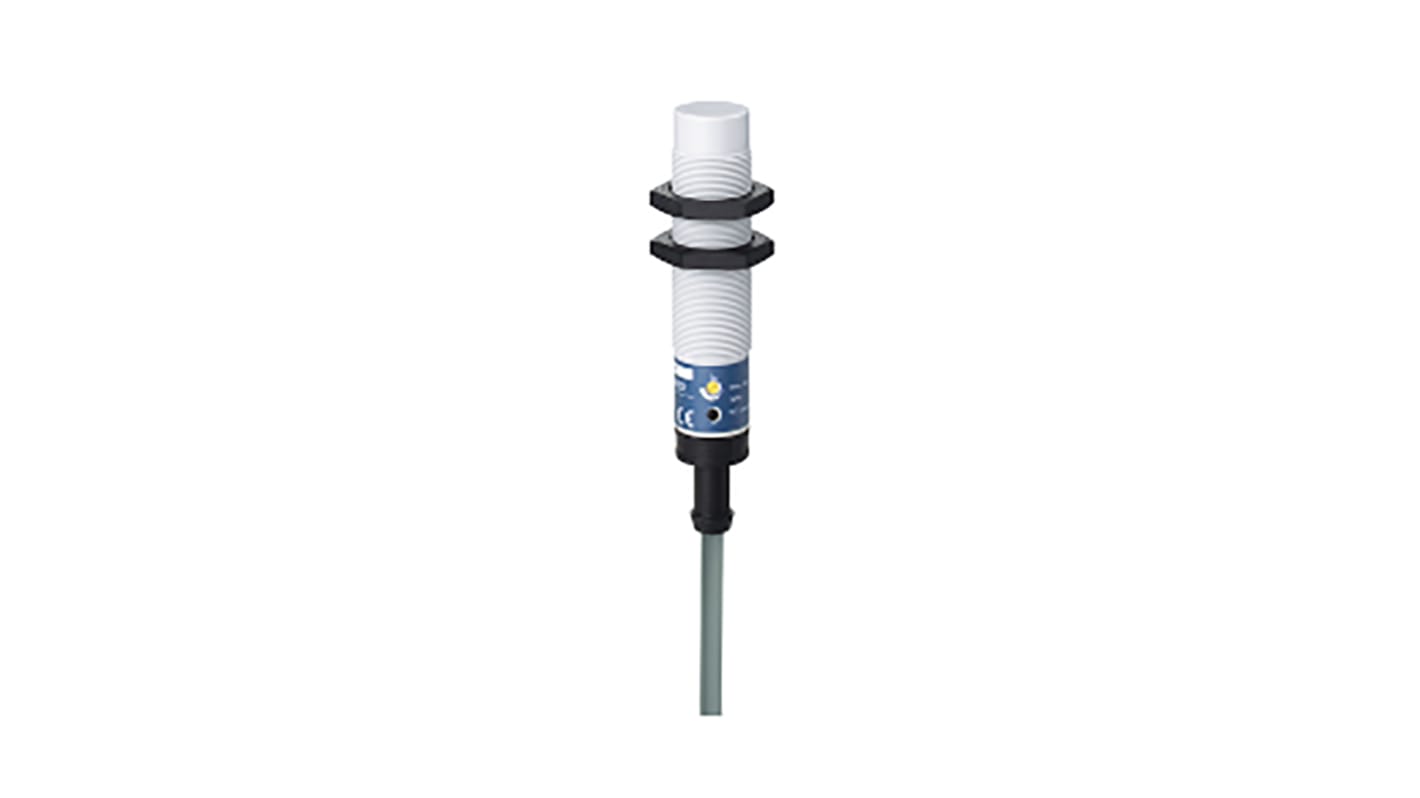 Sensore di prossimità cilindrico Telemecanique Sensors XT218A1FAL2, M18 x 1, rilevamento 8 mm, IP67, 24-240 V ca.