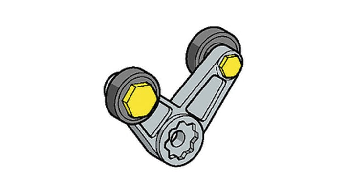 Leva interruttore di fine corsa Telemecanique Sensors ZCKY61, metallo, lunghezza 125 mm, compatibile con OsiSense XC.