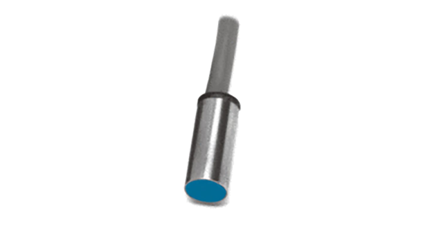 Sensore di prossimità cilindrico Sick IH06-1B5PS-VWK, PNP, rilevamento 1,5 mm, IP67, acciaio inox, 16 mm x 6,5 mm.