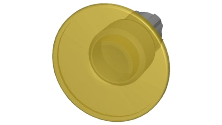 Siemens attuatore pulsante tipo Ad aggancio, rotondo, giallo, diametro 60 mm, protezione IP66/IP67/IP69K.