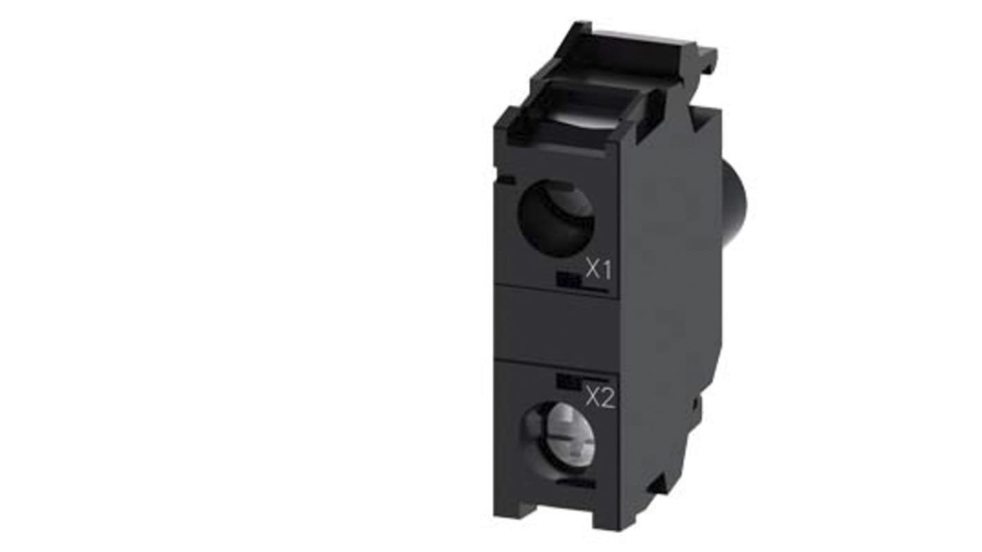 Modulo LED Siemens 3SU1401-1BC20-1AA0, 110V c.a. a vite, per comandi elettrici e sistemi elettronici