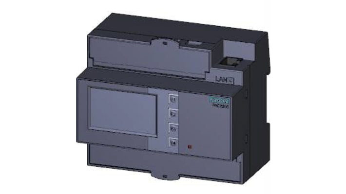 Contatore di energia Siemens 7KM2200-2EA30-1JA1, trifase, display LCD, tensione 400 V, corrente massima 5 A, protocollo Modbus TCP.