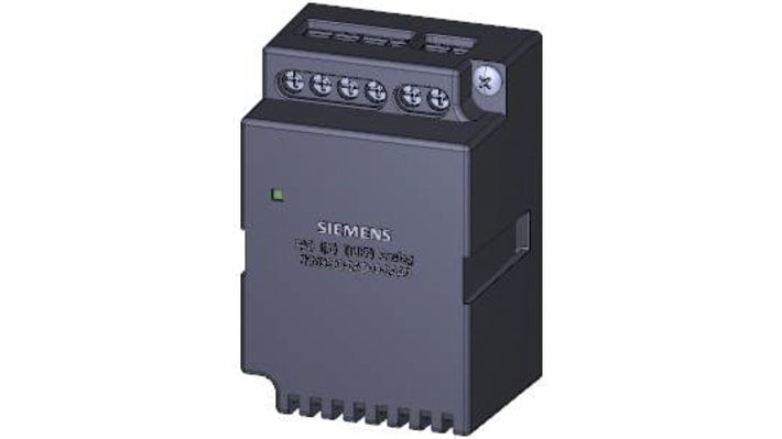 Modulo di espansione Siemens 7KM9200-0AD00-0AA0 per PAC3200/4200, con misurazione analogica e ingressi a innesto.