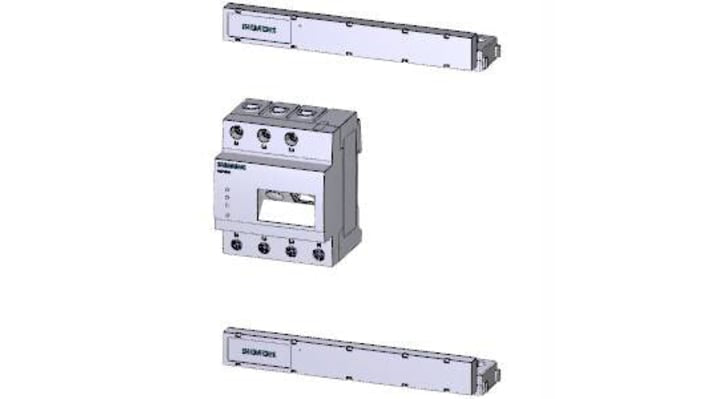 Contatore di energia digitale Siemens 7KT1222, precisione ±2%, misurazione fino a 400 V, starter kit incluso.