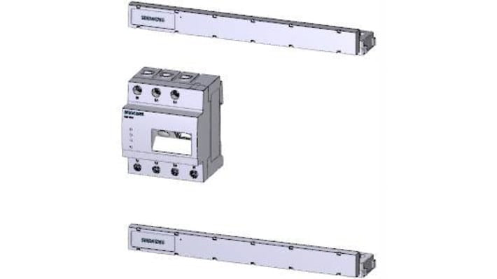 Contatore di energia digitale Siemens 7KT1223, precisione ±2%, misurazione fino a 400 V, starter kit incluso.