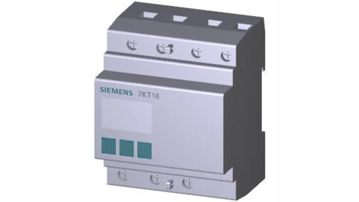 Contatore di energia Siemens 7KT1665 SENTRON PAC1600, trifase, display LCD, corrente max 80 A, protocollo Modbus.