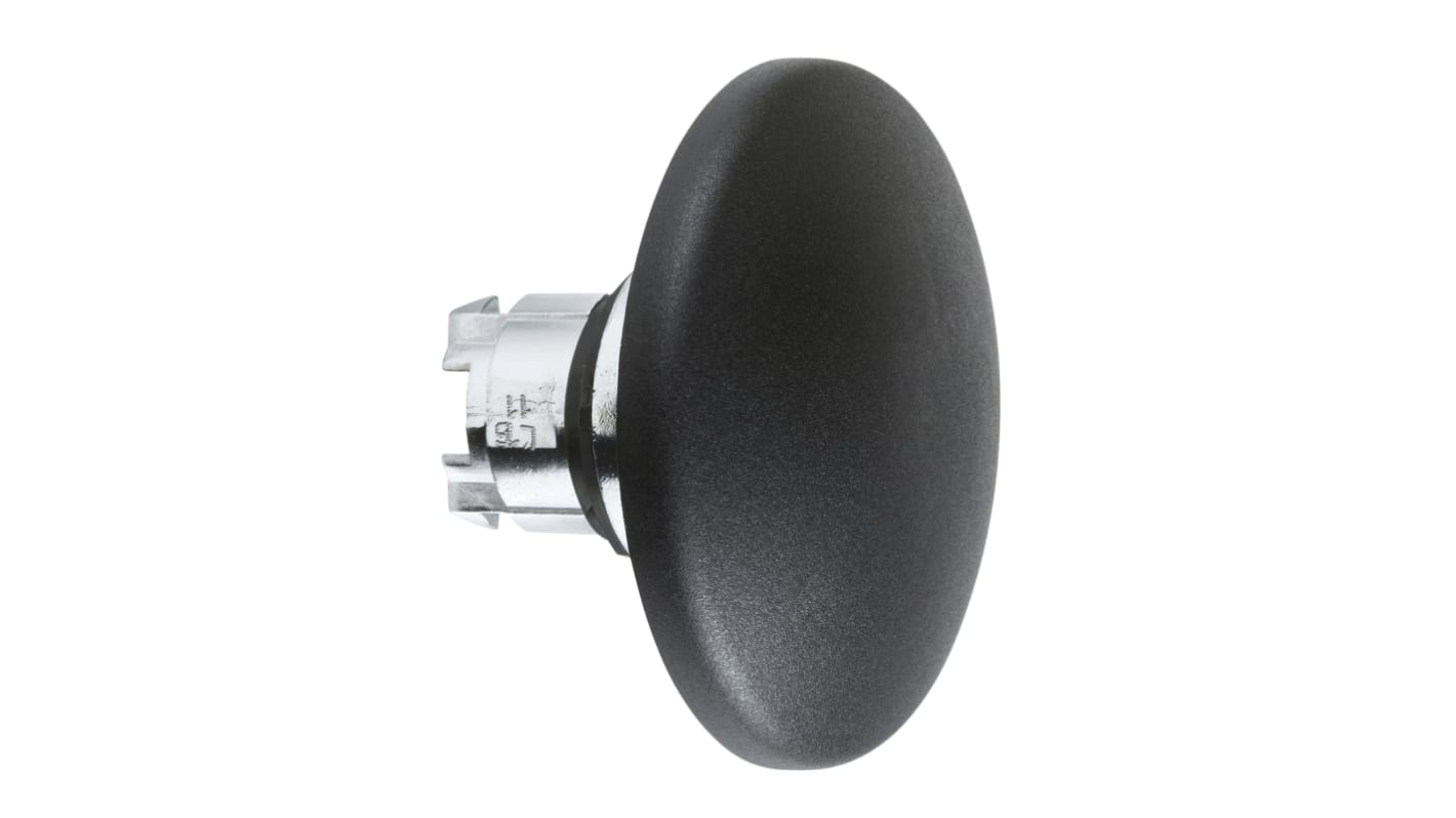 Testa pulsante non illuminata 60 mm Schneider Electric ZB4BR216 - Resistente IP69K per ambienti industriali, ritorno a molla, durata meccanica 5M cicli.