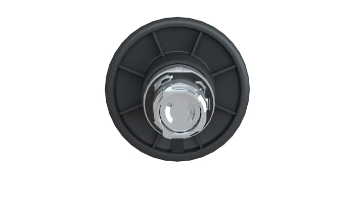 Testa pulsante non illuminata 60 mm Schneider Electric ZB4BR216 - Resistente IP69K per ambienti industriali, ritorno a molla, durata meccanica 5M cicli.