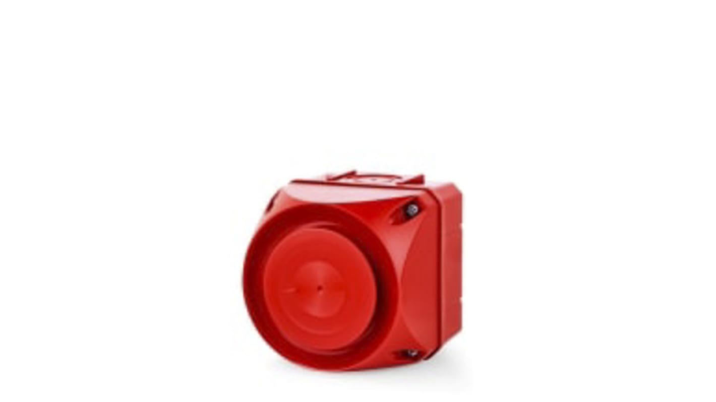 Segnalatore acustico multi-tono AUER Signal 874170408, 94mm, 108 dB(A), IP66, montaggio opzionale, 32 toni selezionabili. Ideale per applicazioni industriali.