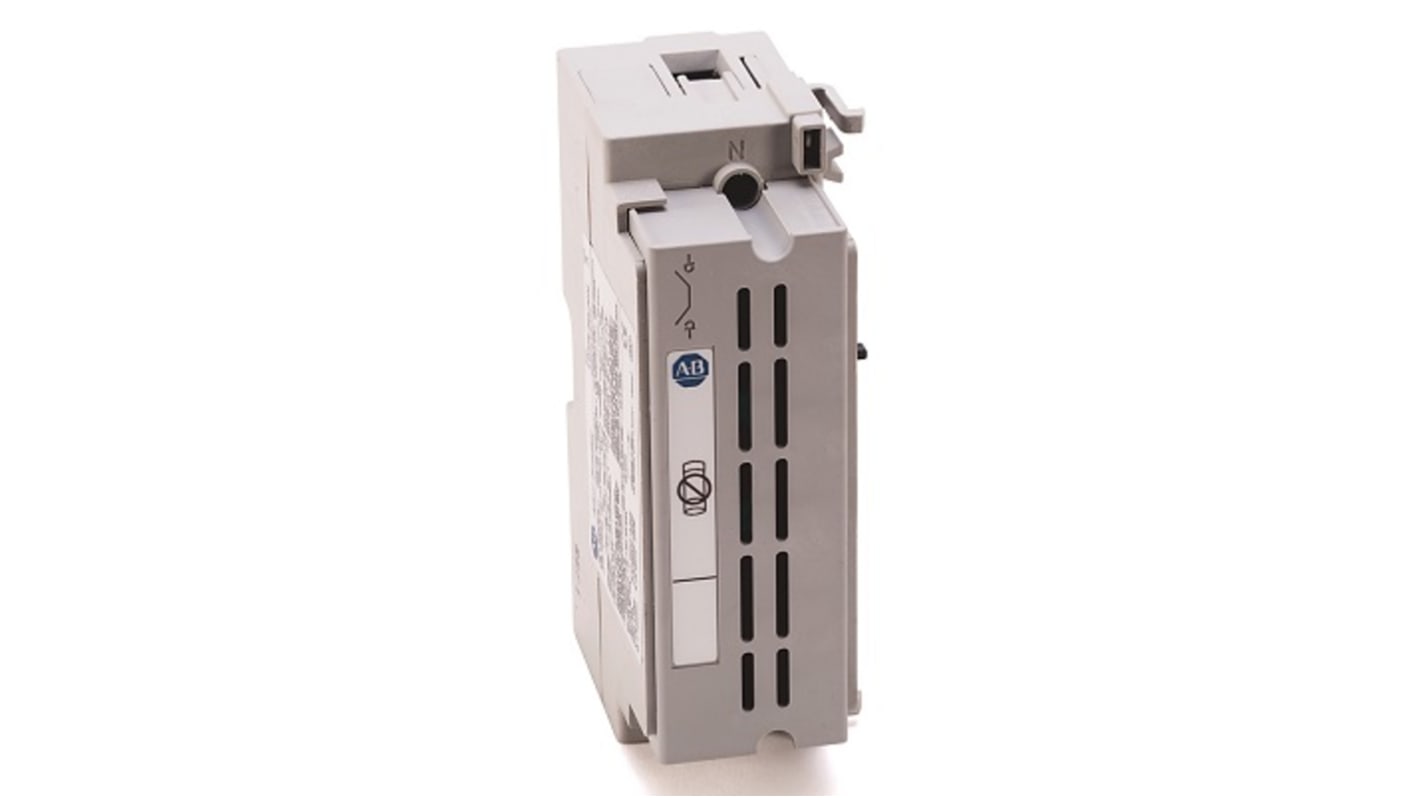 Modulo ausiliario Allen Bradley Guardmaster 194R-60-NN, 4 poli, corrente nominale 60A, per interruttori di scollegamento.