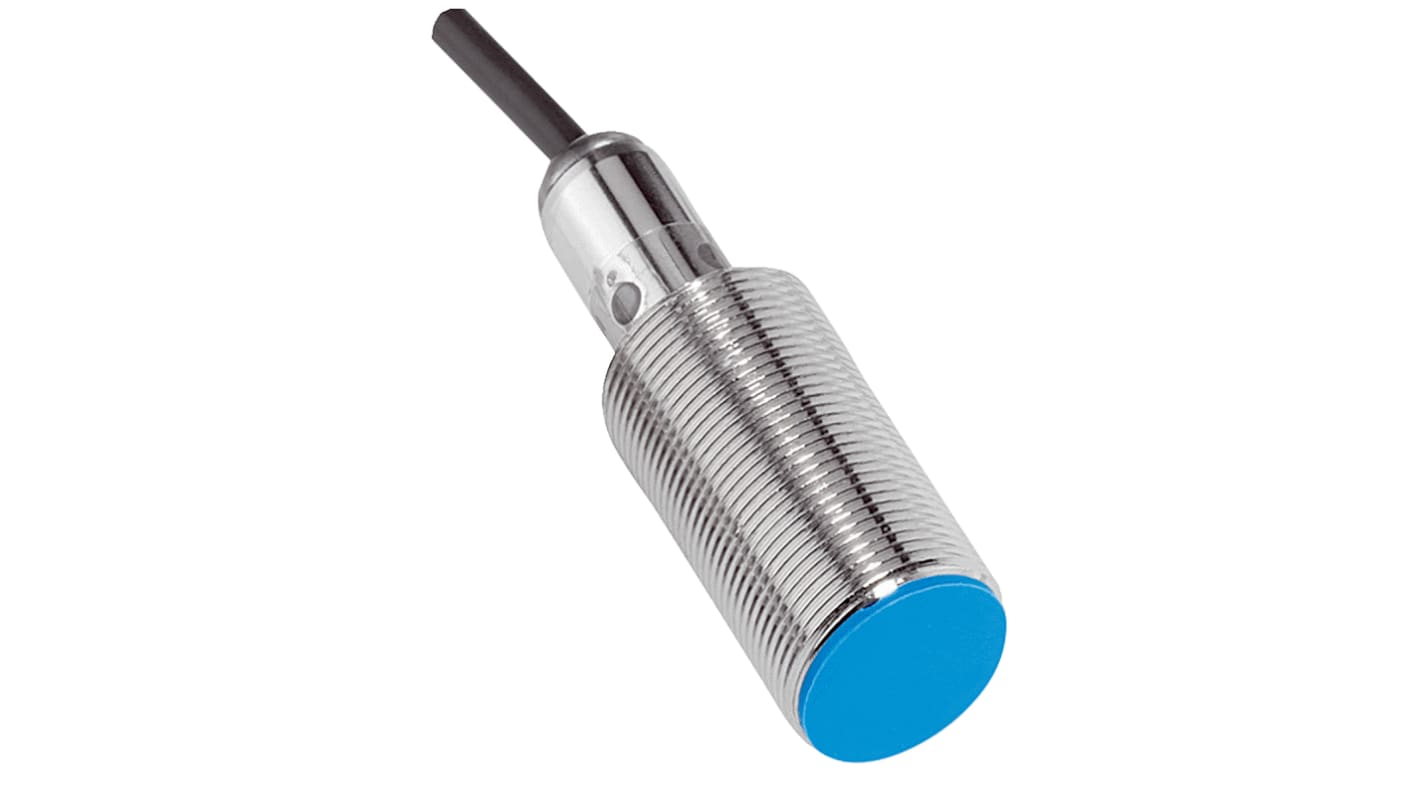 Sensore di prossimità cilindrico NPN Sick IME18-12BNOZW2K, M18 x 1, portata 12 mm, IP67, alimentazione 10-30 V c.c.