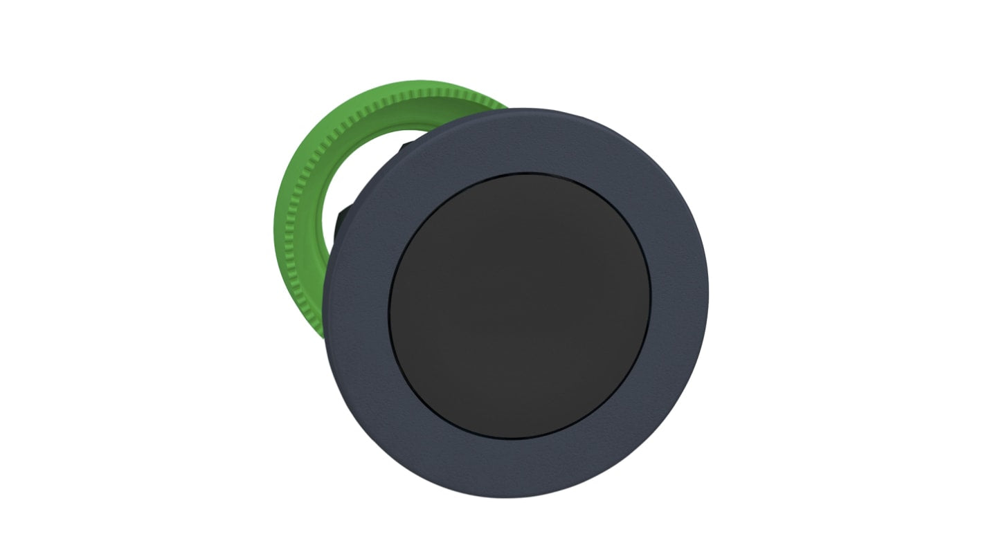Attuatore pulsante Mantenuto ZB5FH02 di Schneider Electric, diametro foro 30 mm, colore nero, protezione IP66/IP67/IP69K.