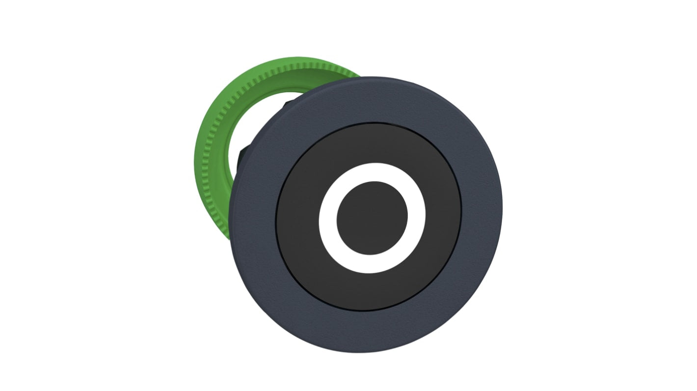 Attuatore pulsante instabile ZB5 di Schneider Electric, diametro foro 30 mm, colore nero, protezione IP66/IP67/IP69K.