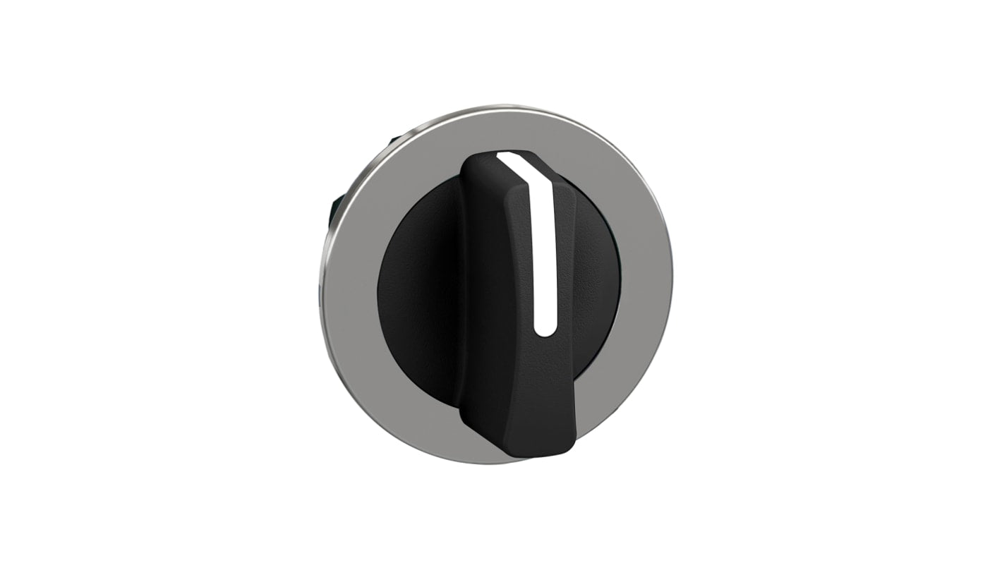 Selettore a 3 posizioni Ø 30mm Schneider Electric ZB4FD5, montaggio a filo, protezione IP66/IP67/IP69, attivazione a molla.
