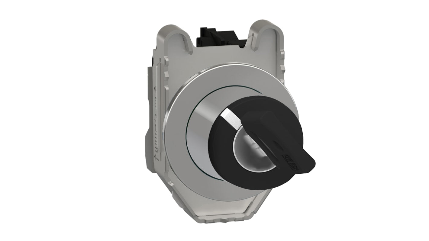 Interruttore a chiave a 2 posizioni Schneider Electric XB4FG41, SPST, 600V, resistenza alle vibrazioni, design modulare.