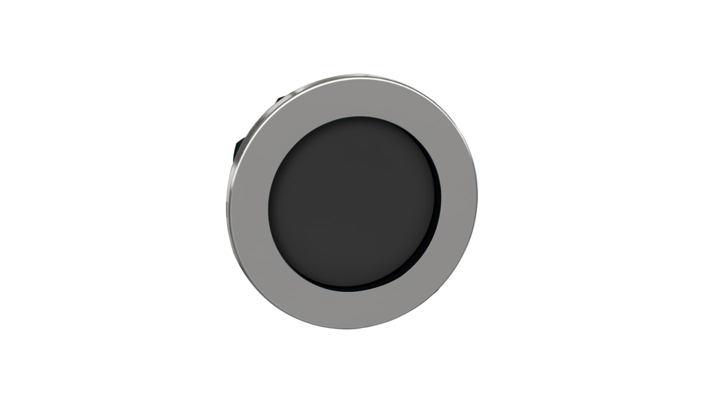 Attuatore pulsante instabile ZB4 di Schneider Electric, diametro 30 mm, colore nero, protezione IP66/IP67/IP69K, montaggio a filo.