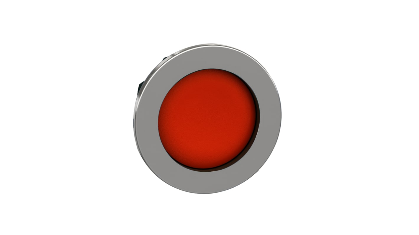 Attuatore pulsante instabile ZB4FA46 di Schneider Electric, testa rossa a incasso, diametro foro 30 mm, protezione IP66/IP67/IP69K.