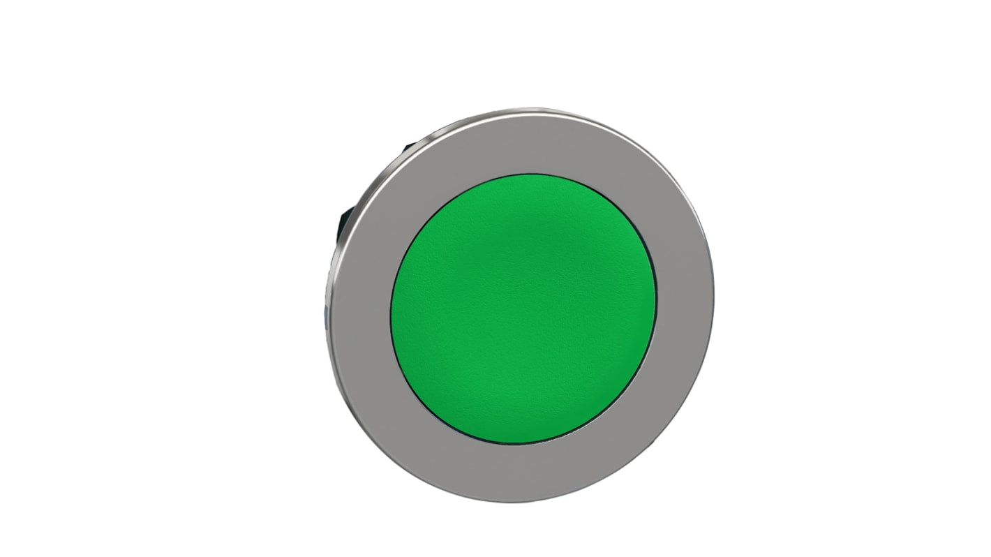 Attuatore pulsante mantenuto Schneider Electric ZB4FH03, rotondo, verde, diametro 30 mm, protezione IP66/IP67/IP69K.