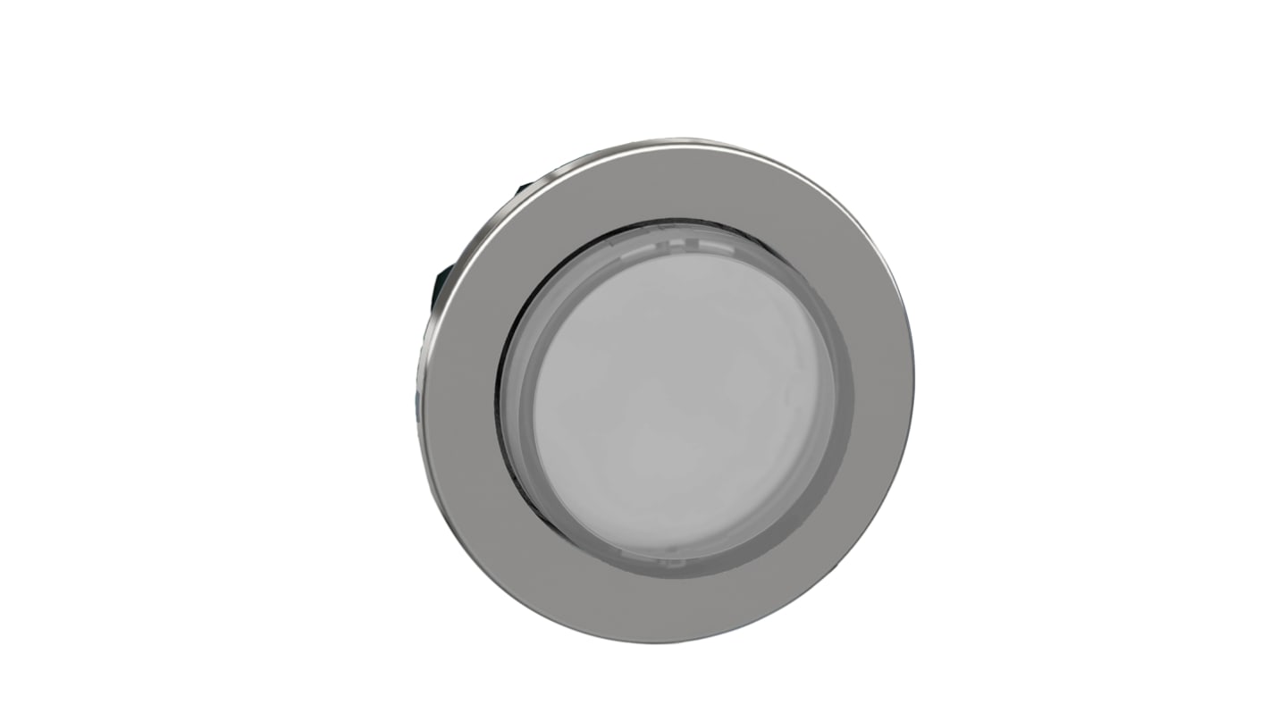 Attuatore pulsante rotondo ZB4FH13 di Schneider Electric, diametro 36.5 mm, protezione IP66/IP67/IP69K, temperatura -40 a 70 °C.