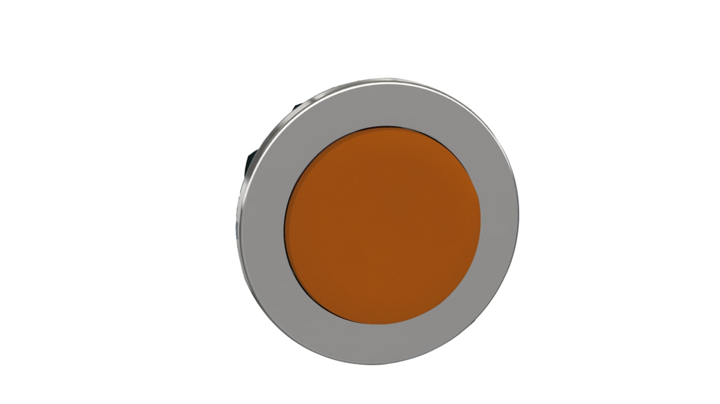 Attuatore pulsante mantenuto ZB4FH5 di Schneider Electric, colore giallo, diametro 36.5 mm, protezione IP66/IP67/IP69K, installazione semplice.