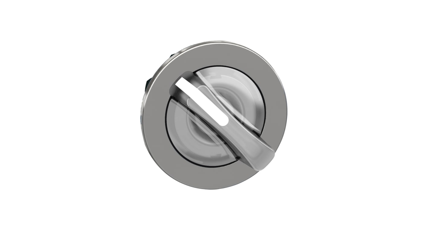 Selettore Schneider Electric ZB4FK1413, illuminato a LED, 2 posizioni, diametro 30mm, protezione IP66/IP67/IP69.