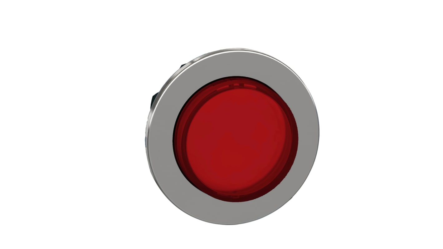 Lente per spia Schneider Electric ZB4FW143, rotonda, illuminata rossa, montaggio a filo, operativa da -40 a 70 °C, resistente alle vibrazioni.