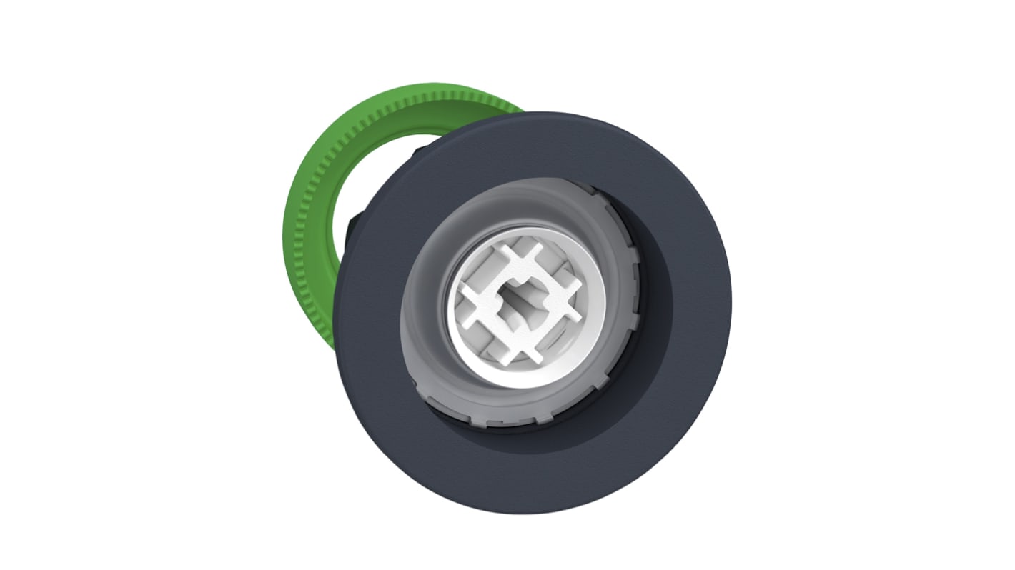Attuatore pulsante mantenuto Schneider Electric ZB5FH0, diametro 36.6 mm, montaggio a incasso, protezione IP66/IP67/IP69K.