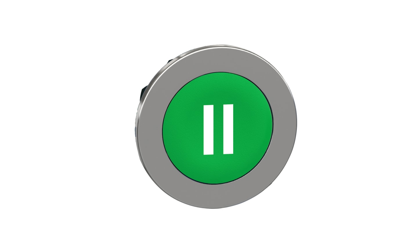 Attuatore pulsante instabile Schneider Electric ZB4FA336, rotondo, verde, diametro foro 30 mm, protezione IP66/IP67/IP69K.
