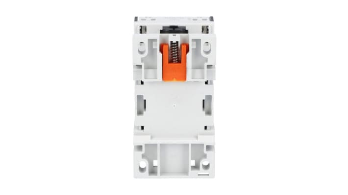 Contattore Lovato BF18T4A230, 4 poli, 32 A, bobina 230 V c.a., montaggio su guida DIN, dimensioni 45 mm x 80,7 mm x 81 mm.