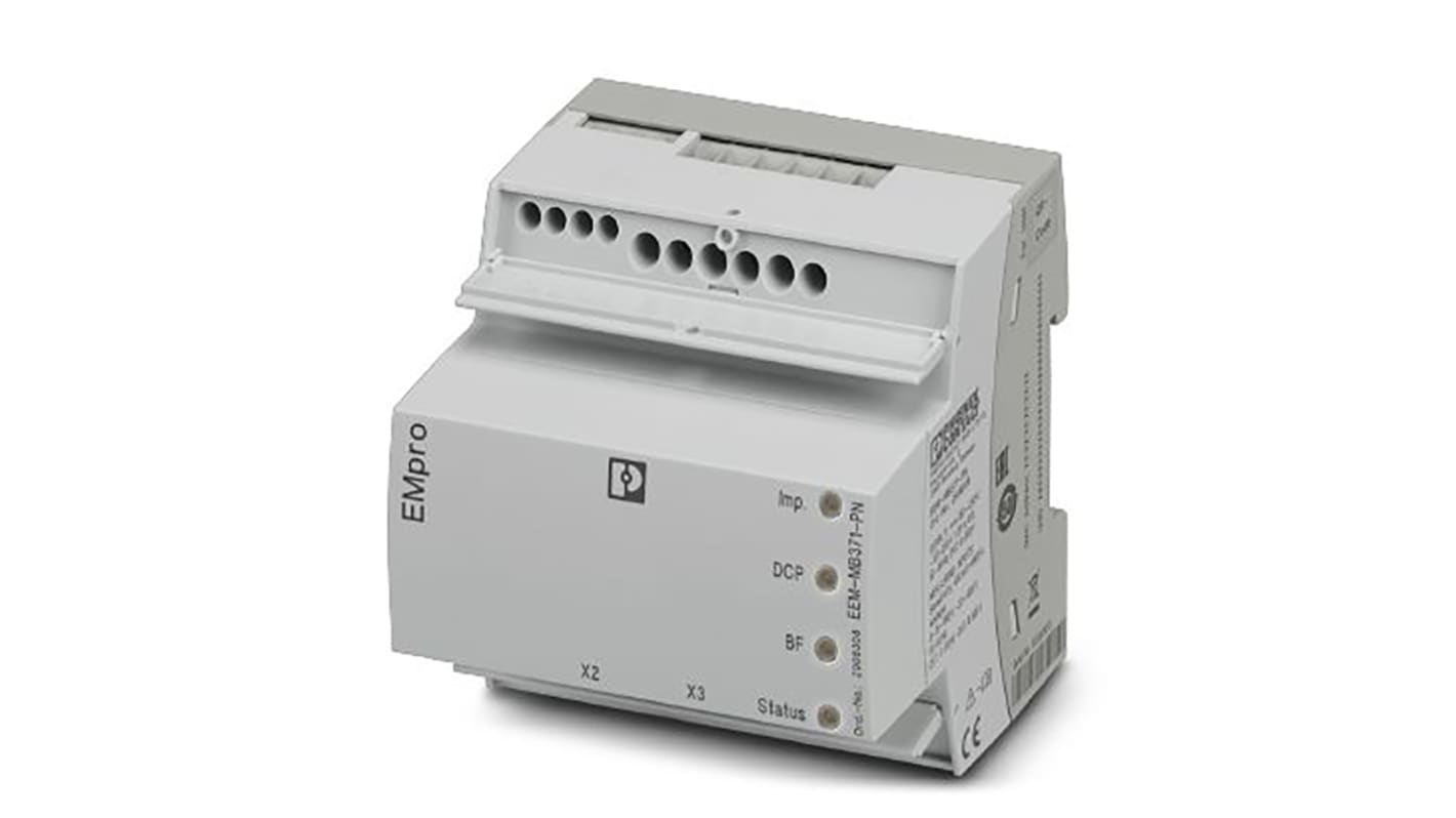 Phoenix Contact 2908308, contatore di energia EMpro 2-3 fasi, display digitale, interfaccia Modbus/TCP, precisione classe 2.