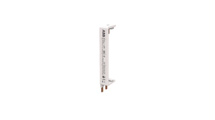 Barra di distribuzione verticale ABB 359879, 400V, 80A, per contenitori Entraxe, distanza interfilare 125mm.