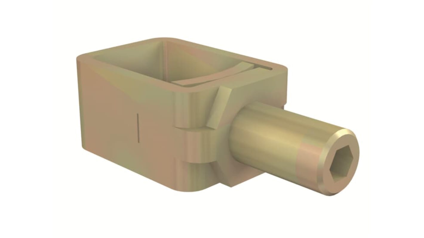 Terminale frontale ABB 66906 per cavi XT1, composto da 4 terminali in rame, design robusto per applicazioni industriali.