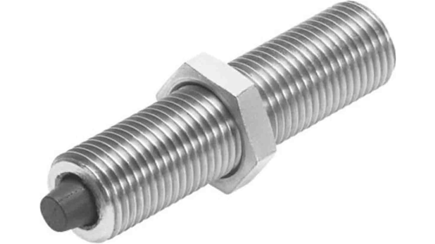 Ammortizzatore Festo DYEF-M5-Y1F, valvola di controllo del flusso con giunto girevole, dimensione nominale 2 mm.