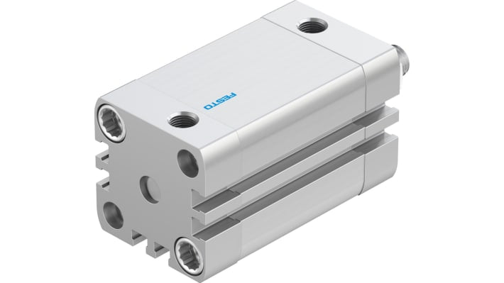 Cilindro pneumatico Festo ADN-32-40-A-PPS-A, doppio effetto, alesaggio 32 mm, corsa 40 mm, attacco G 1/8, resistenza alla corrosione CRC 2.