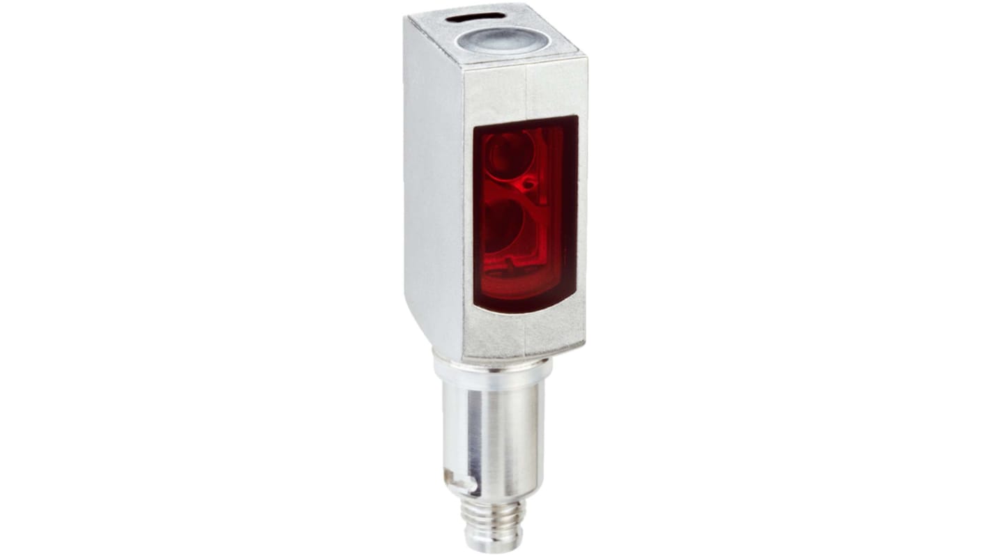 Sensore fotoelettrico rettangolare Sick WLG4S-3P5232H, rilevamento fino a 5 m, custodia in acciaio INOX, IP66-69K.