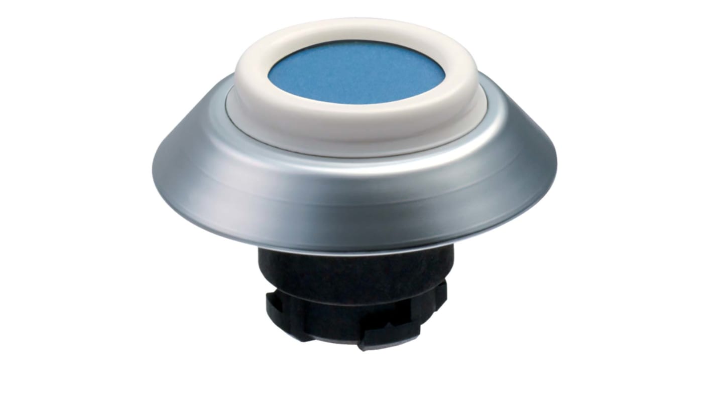 Pulsante instabile Schmersal NDTBL, montaggio su piastra, diametro foro 22.3 mm, illuminato, protezione IP67/IP69K.