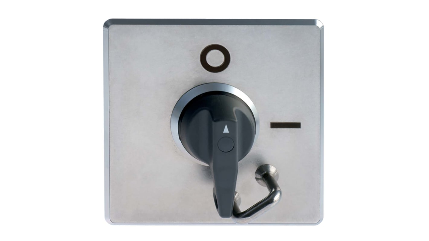 Modulo isolatore Schmersal NHS63, 3 poli, 63A, IP67, montaggio a flangia in acciaio inox, vita meccanica 1.000.000 operazioni.