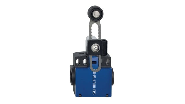 Schmersal, leva ad asta PS226-T12-N200, contatti in argento, grado di protezione IP66/IP67, vita meccanica 10.000.000 operazioni.