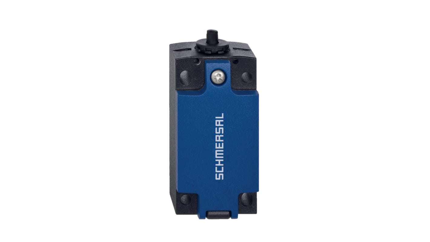 Schmersal, pistone PS315-T12-S200, struttura in zinco, contatti in argento, IP66/IP67, 1 contatto NO, 2 contatti NC.